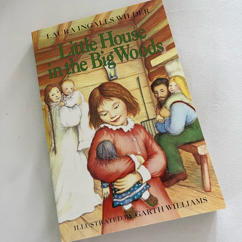 *NEW* LITTLE HOUSE IN THE BIG WOODS by Laura Ingalls Wilder (PAPERBACK)